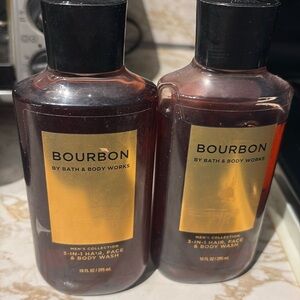 Bourbon Bath & Body Work 3-in-1 Men’s Hair, Face, & Body Wash